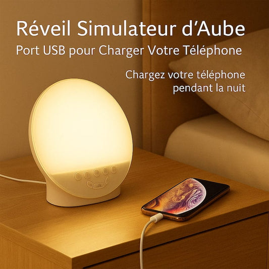 Reveil simulateur d'aube | NoctaRise Madouceveilleuse