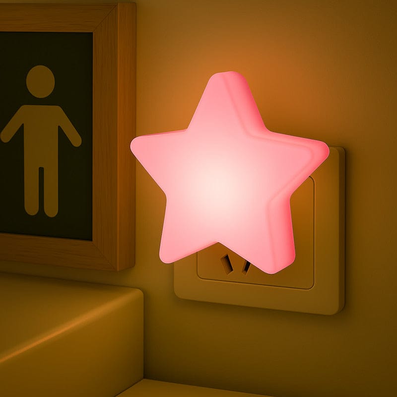 Veilleuse étoile | LumiStar Rouge Madouceveilleuse