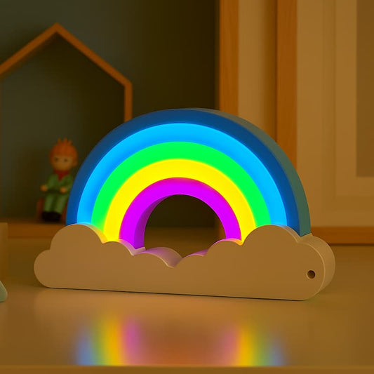 Veilleuse arc en ciel bebe | LumiArc Madouceveilleuse