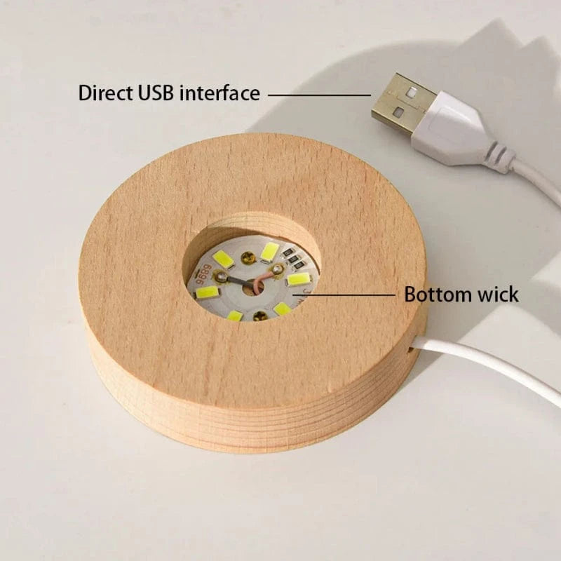 Veilleuse Boule Cristal Petit Prince - Décoration Lumineuse USB