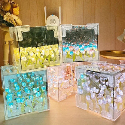 Veilleuse fleur - Flowerbox Madouceveilleuse