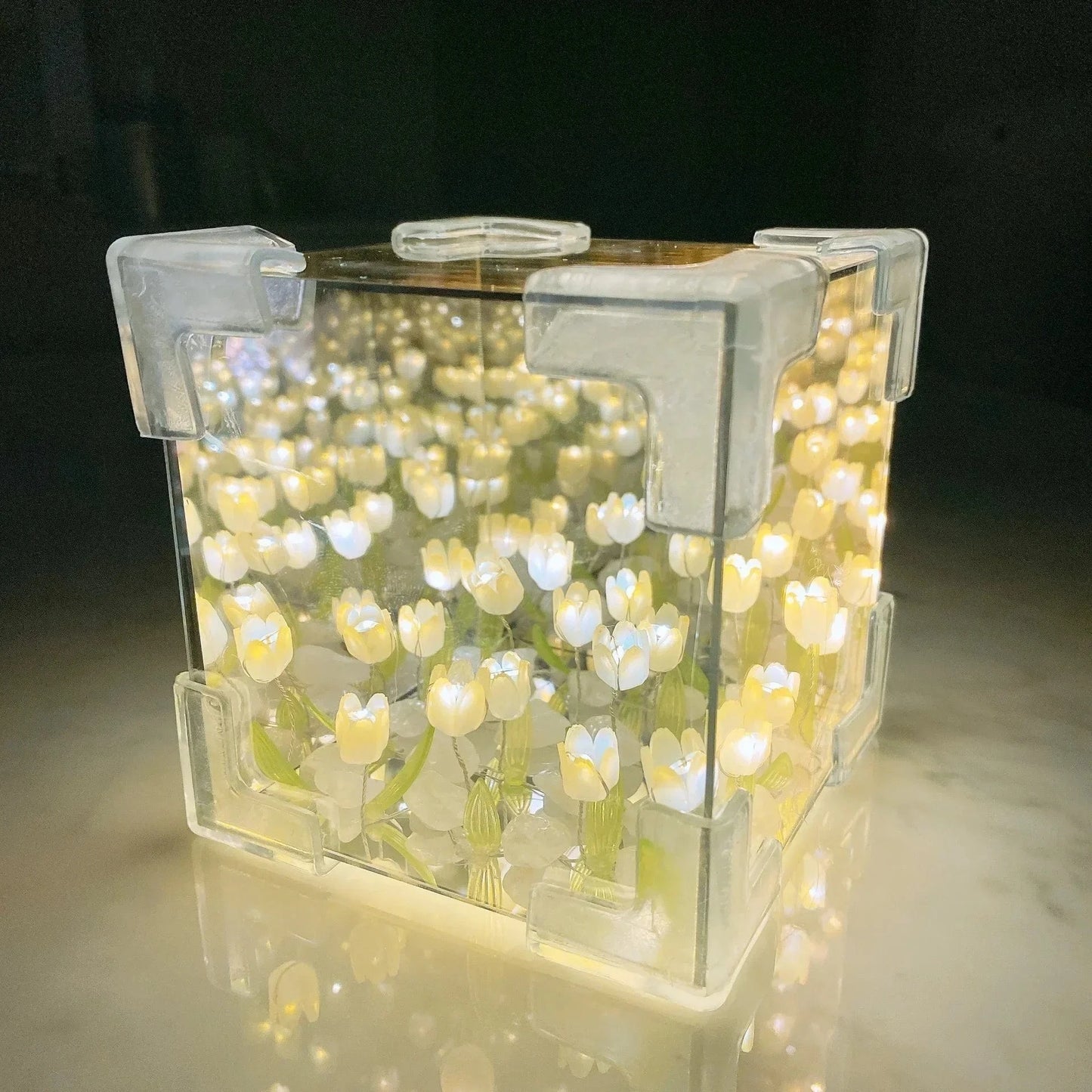 Veilleuse fleur - Flowerbox Madouceveilleuse