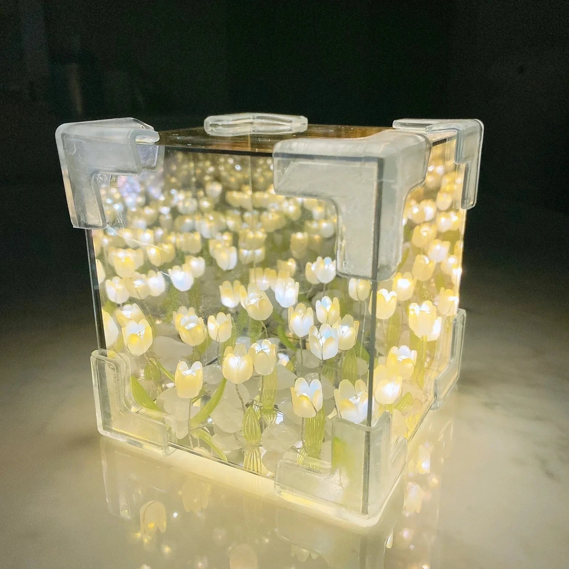 Veilleuse fleur - Flowerbox Madouceveilleuse