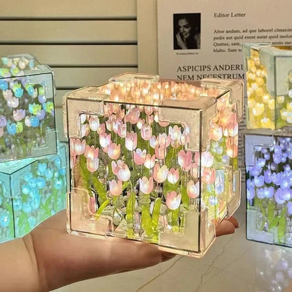 Veilleuse fleur - Flowerbox Madouceveilleuse