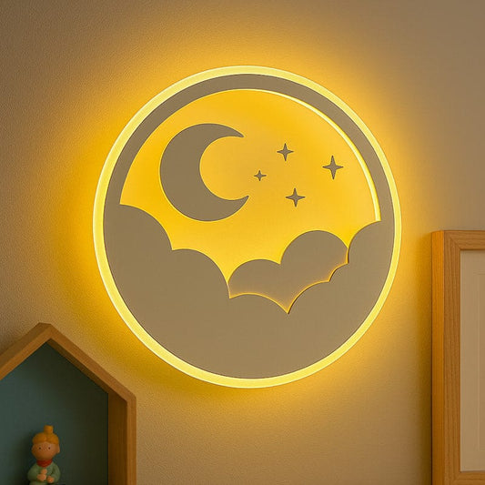 Veilleuse lune murale | ZenLune Madouceveilleuse