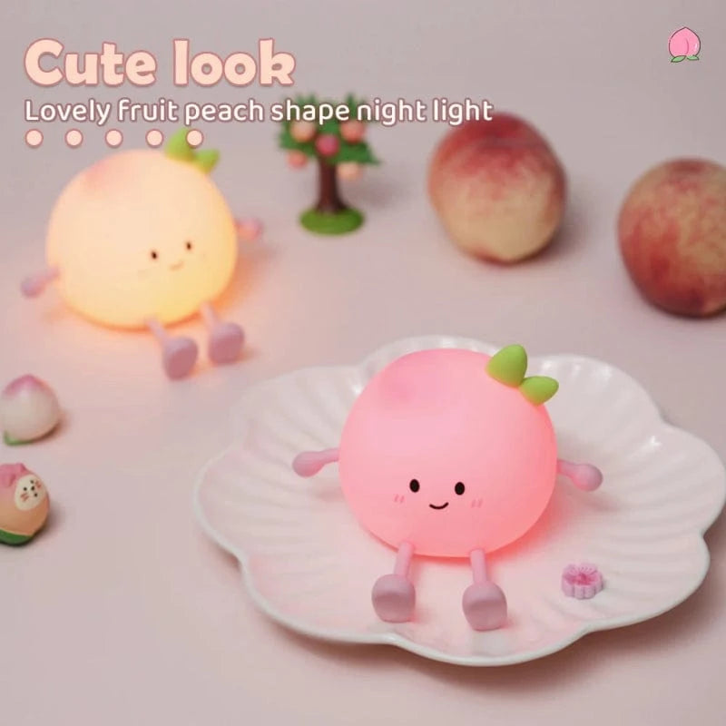 Veilleuse peche- LumiPeach Madouceveilleuse