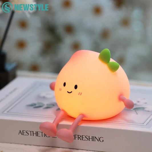 Veilleuse peche- LumiPeach Madouceveilleuse