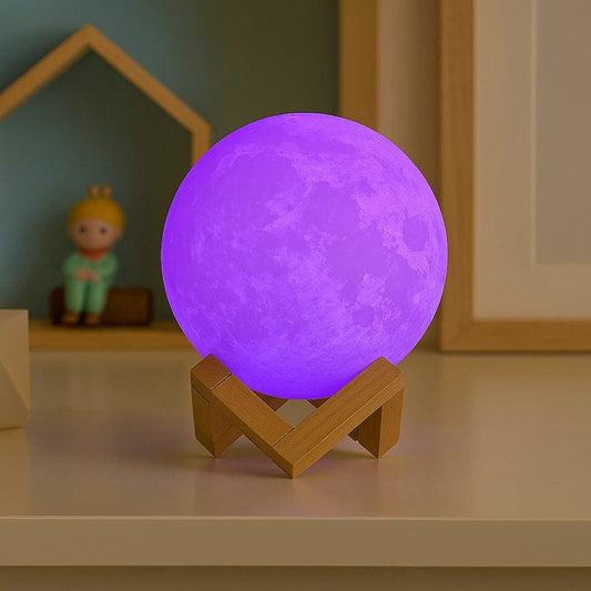 Veilleuse lune | MoonLight Violet Madouceveilleuse