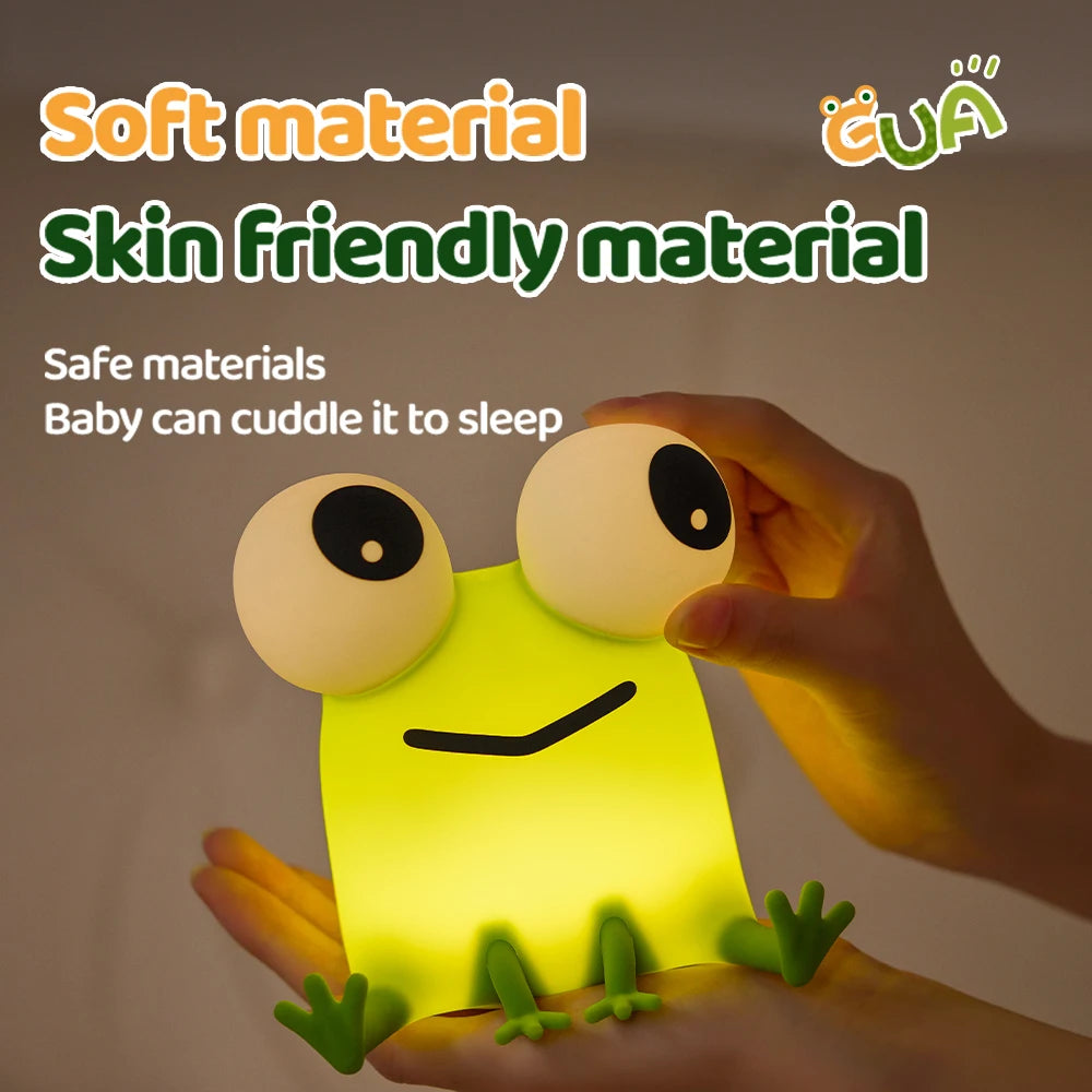 veilleuse LED grenouille sécurité CE bébé