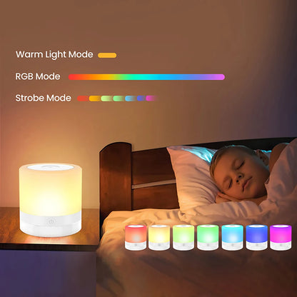 veilleuse bébé MultiLight sur table de nuit