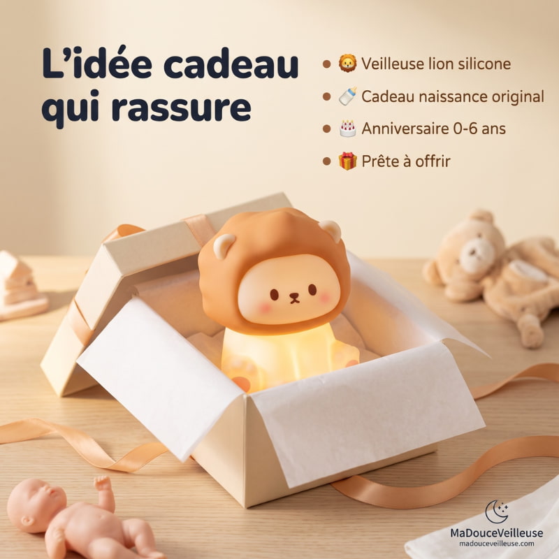 Veilleuse Lion bébé - BabyLion