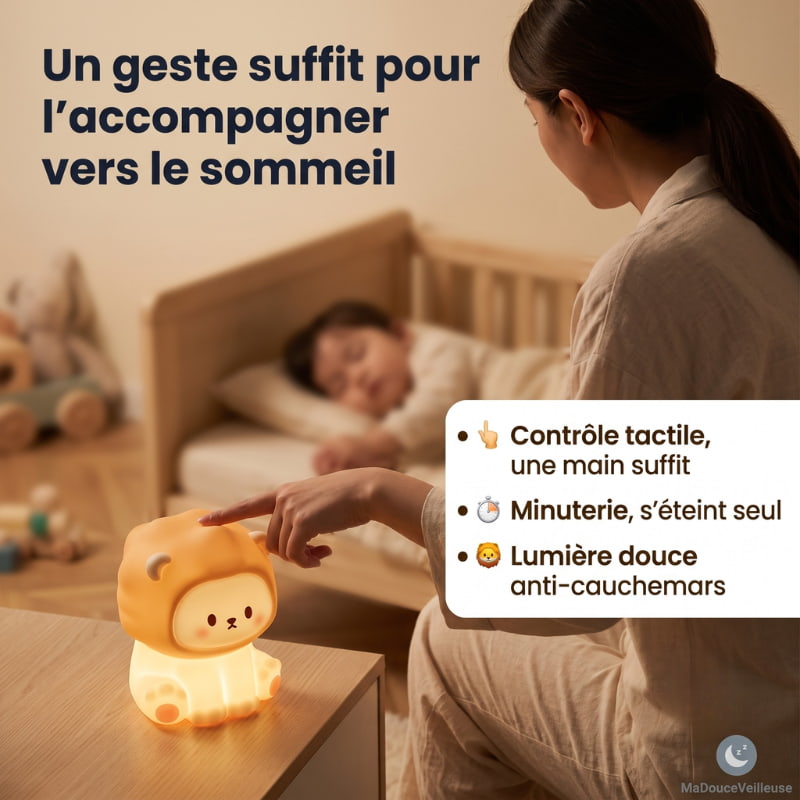 Veilleuse Lion bébé - BabyLion