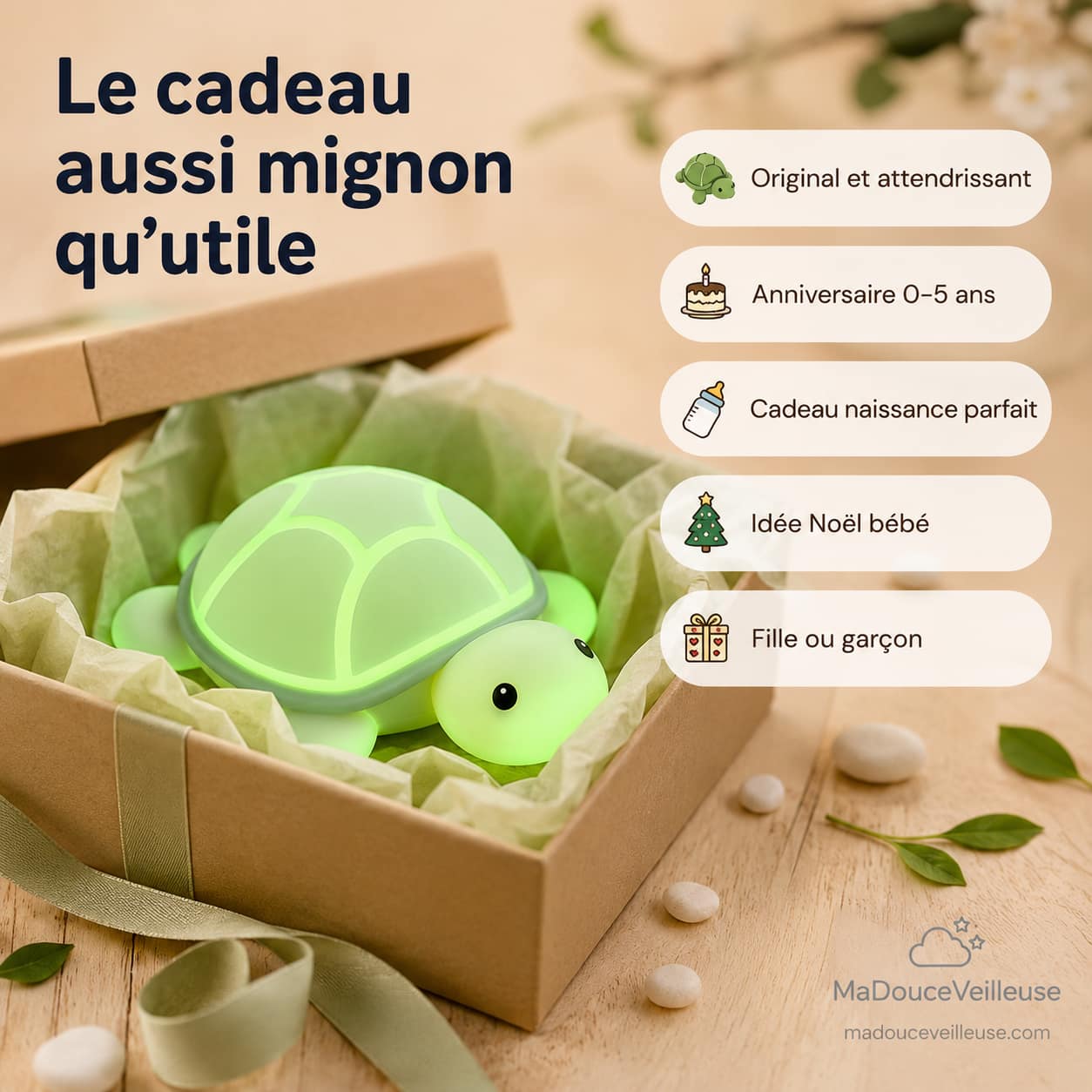 Veilleuse tortue bébé | BabyTurtle