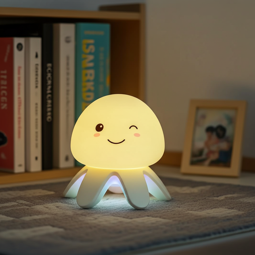 Veilleuse méduse bruit blanc - WhiteWave