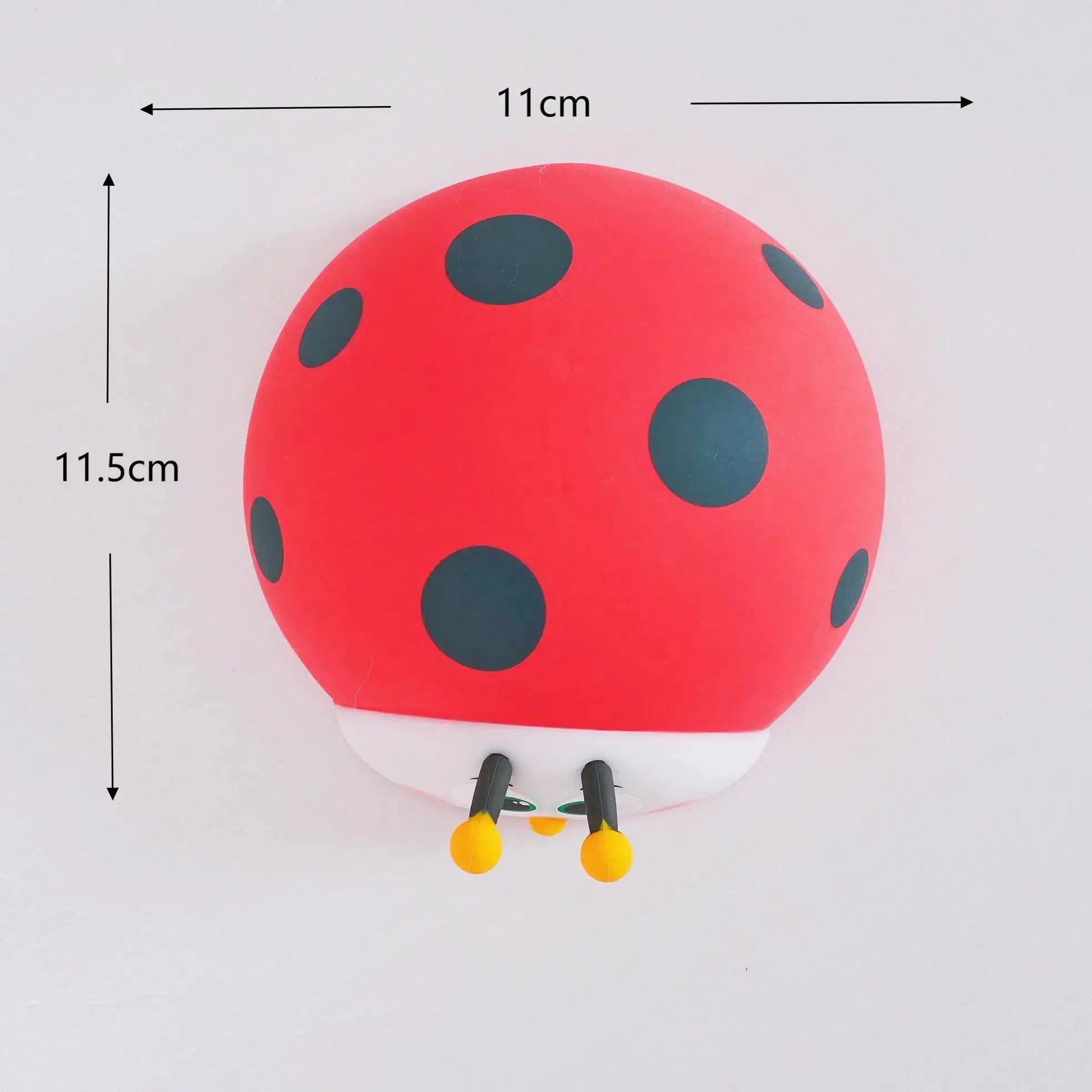 veilleuse coccinelle tactile en silicone douce

