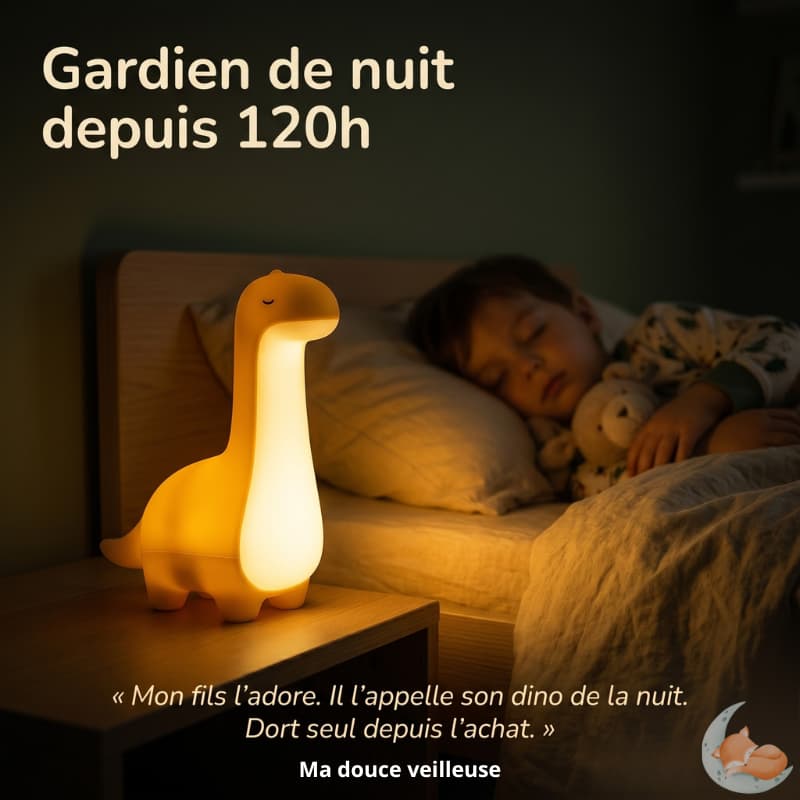 Veilleuse dinosaure bébé - LumiDino