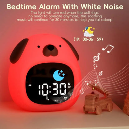 veilleuse enfant chien programmable avec lumière

