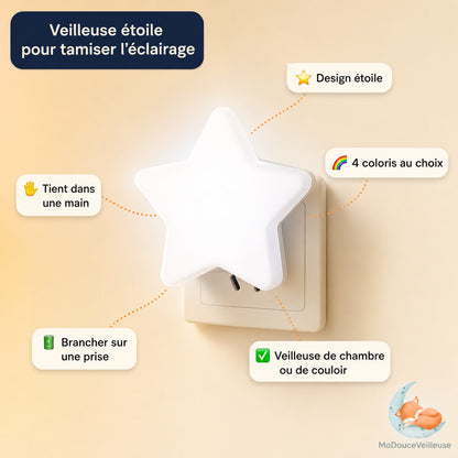 Veilleuse étoile - LumiStar