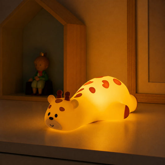 Veilleuse girafe en silicone - GirafLight