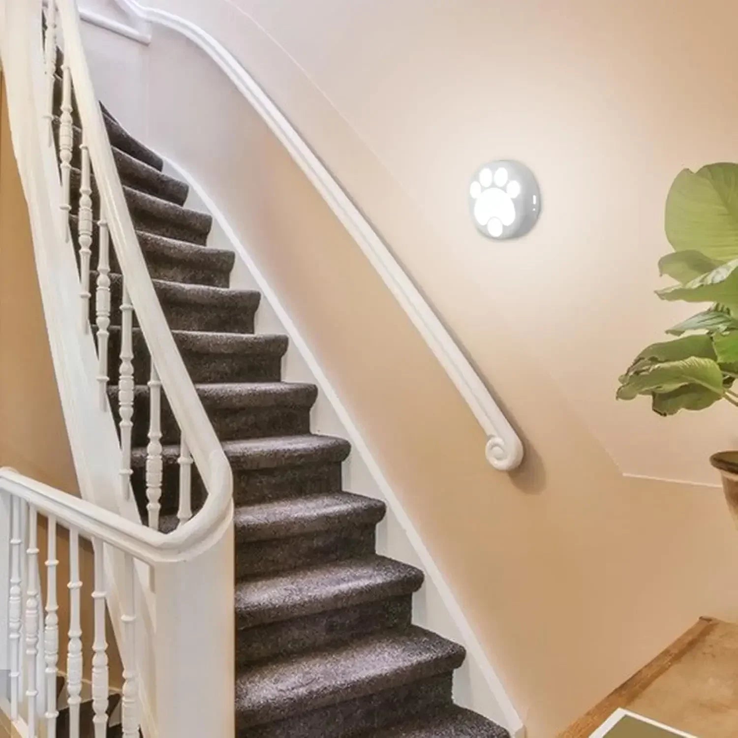 veilleuse magnétique rechargeable pour couloir

