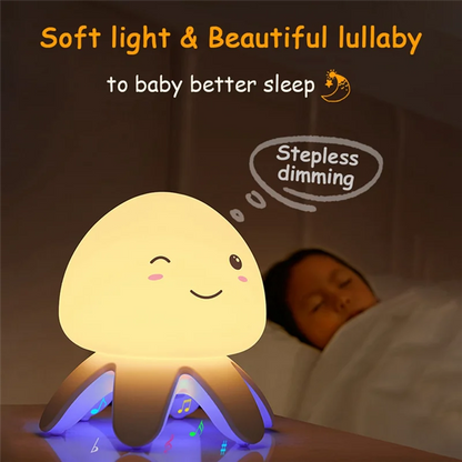 veilleuse LED musicale méduse
