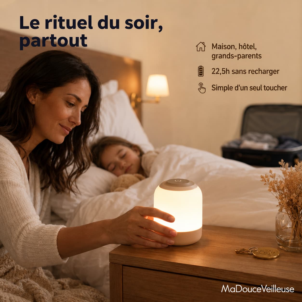 Veilleuse nomade - LumiGo