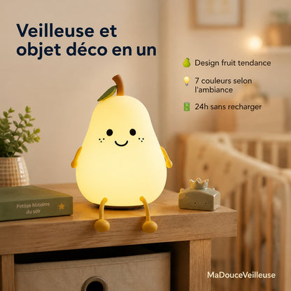 Veilleuse poire - NoctaPoire