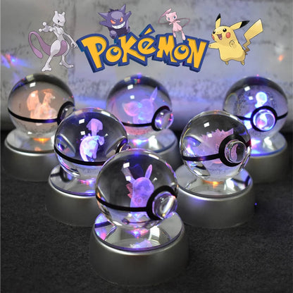 veilleuse pokemon led multicolore