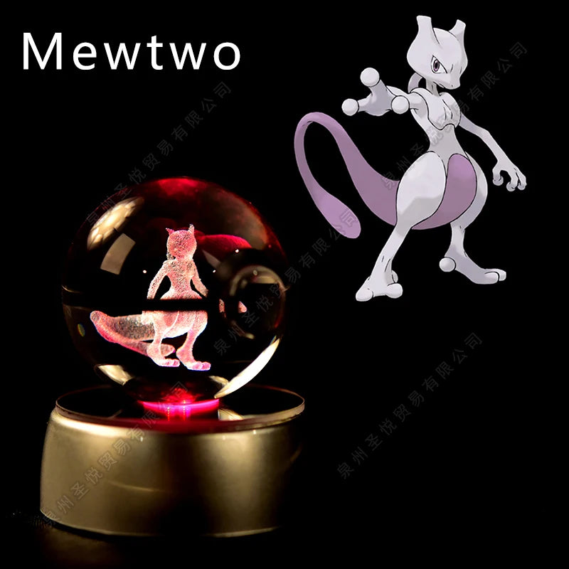veilleuse pokemon mewtwo base lumineuse