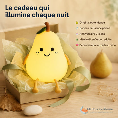 Veilleuse poire - NoctaPoire