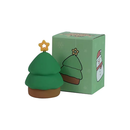 veilleuse silicone sapin LED douce