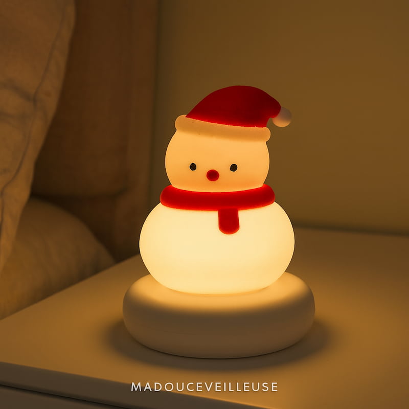 lampe de nuit LED Noël enfant