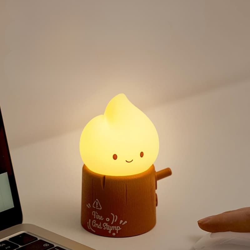 lampe flamme led sans danger bebe
