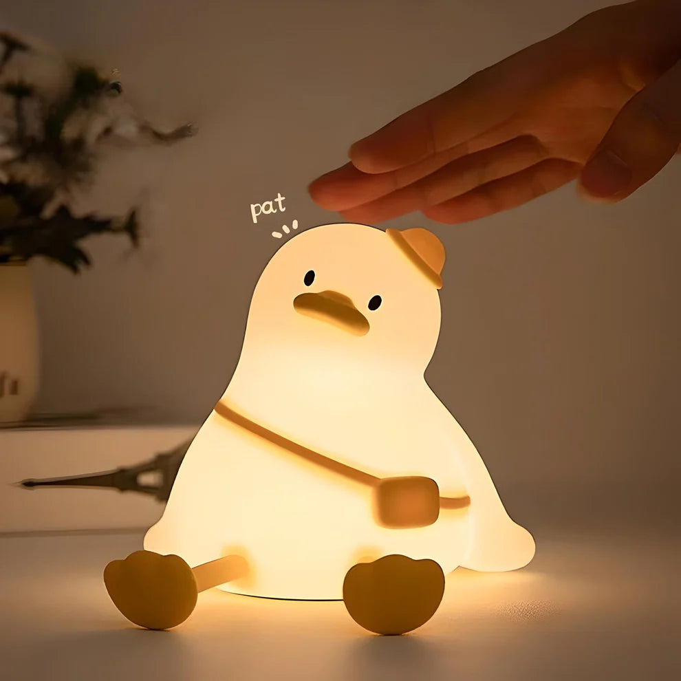 veilleuse enfant forme canard LED chaude