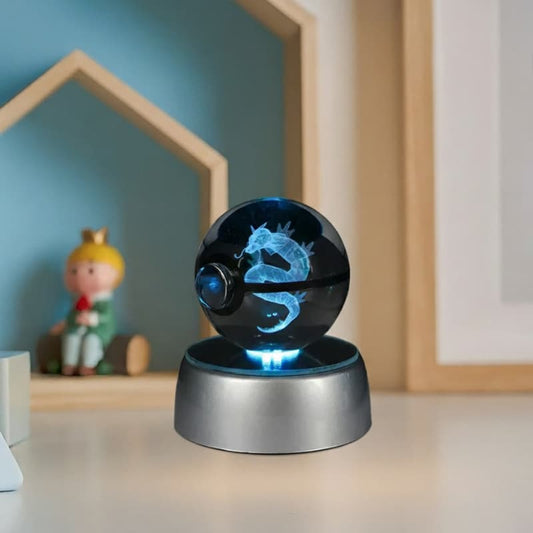 veilleuse leviator 3d boule cristal