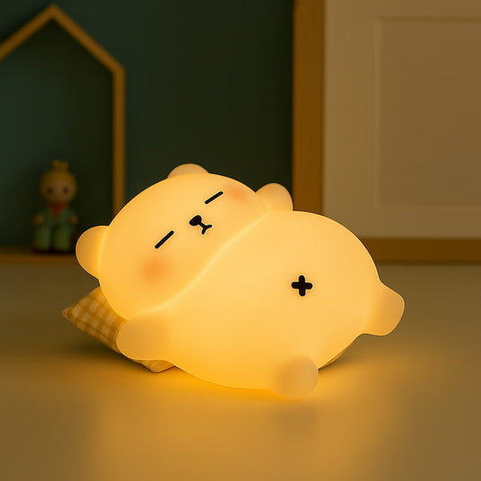 veilleuse ours bébé lumière chaude réglable