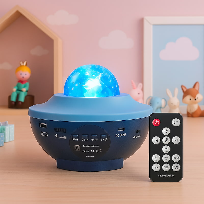 Projecteur De Veilleuse, Lampe Apaisante Avec Musique | Projecteur