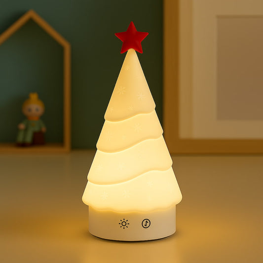 veilleuse sapin Noël musique lumière douce