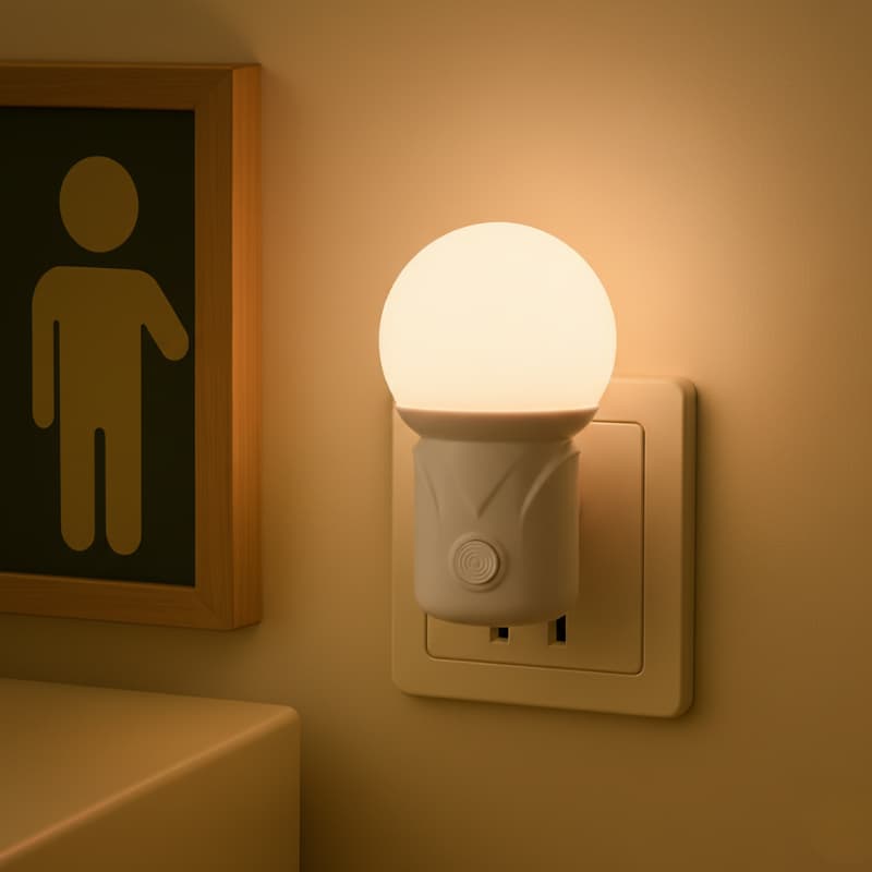 Veilleuse secteur SoftPlug branchee sur prise murale Madouceveilleuse