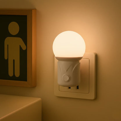 Veilleuse secteur SoftPlug branchee sur prise murale Madouceveilleuse