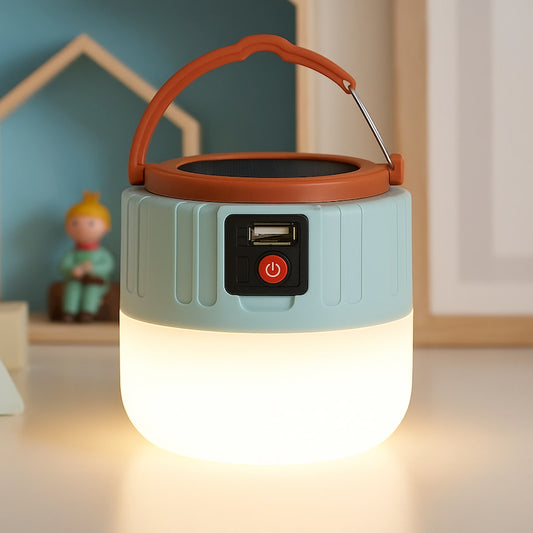 lanterne solaire multifonction lumière 360 degrés